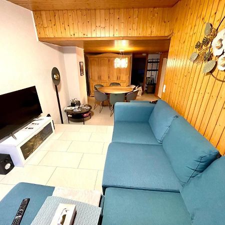 Schoene Ferienwohnung Mit Seeblick Thun Exteriör bild